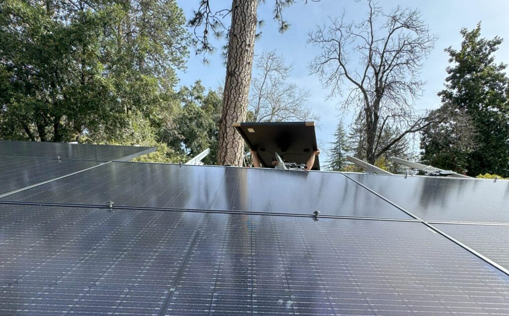 Solar panel fix