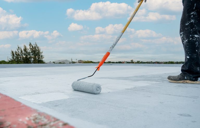 coating on top of roof