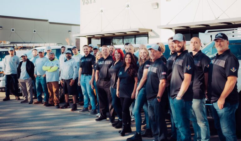 Spartan team group photo for roof repair in Citrus Heights CA